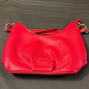 Red Leather David Jones Women's Bag purse